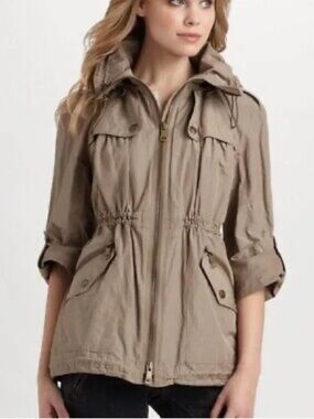 Burberry Brit Utility Jacket Size